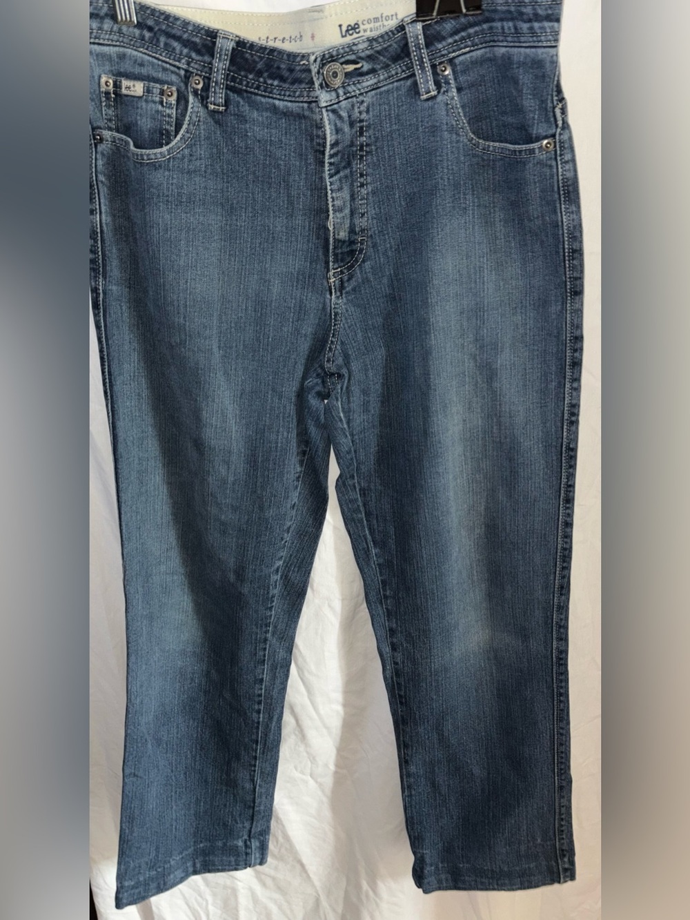 Lee comfort waist women’s - Classic Blue Denim Jeans
